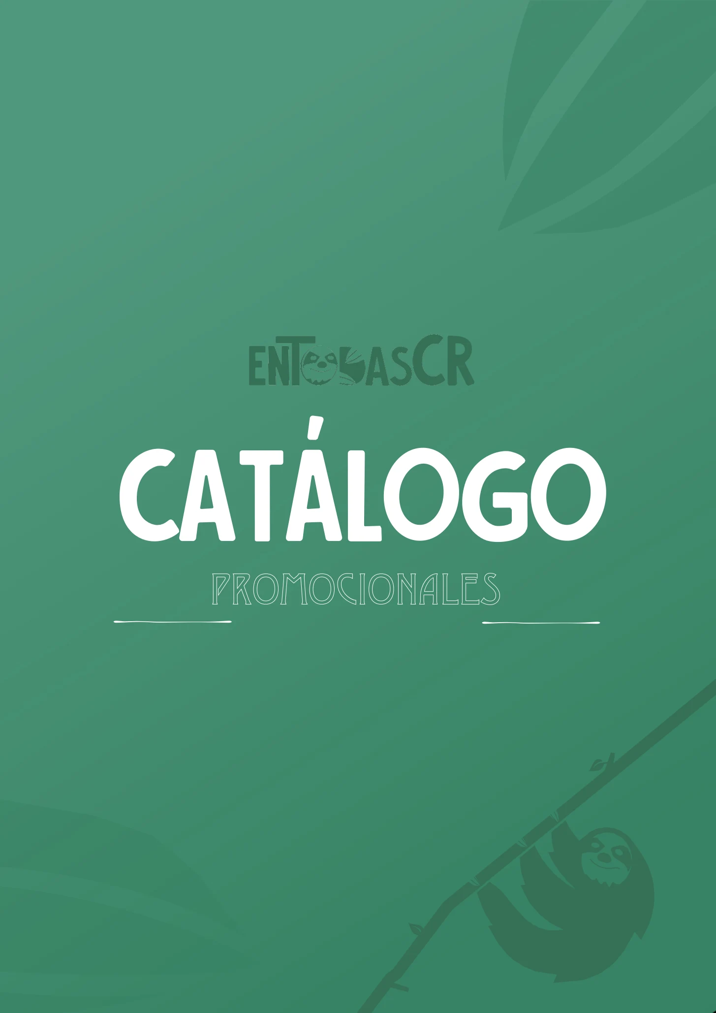 Portada del catálogo de promocionales de En Todas CR